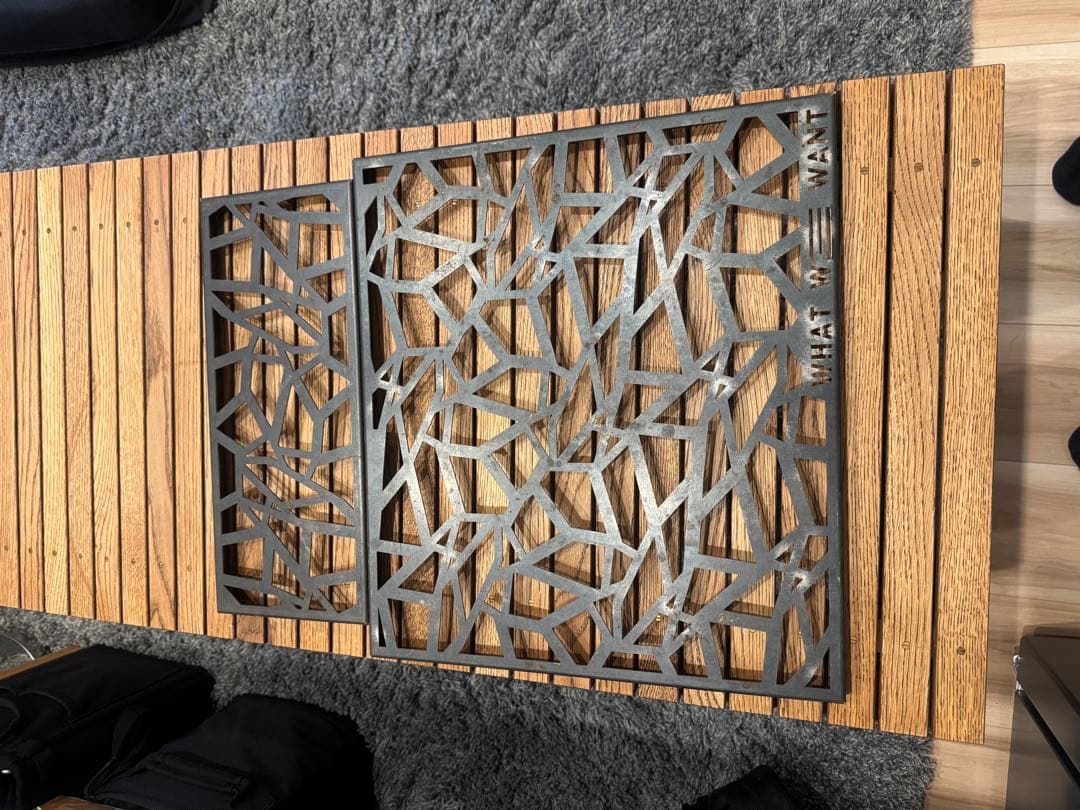 中古　WHAT WE WANT WWW_EXTENSIONTABLE ナラ材
