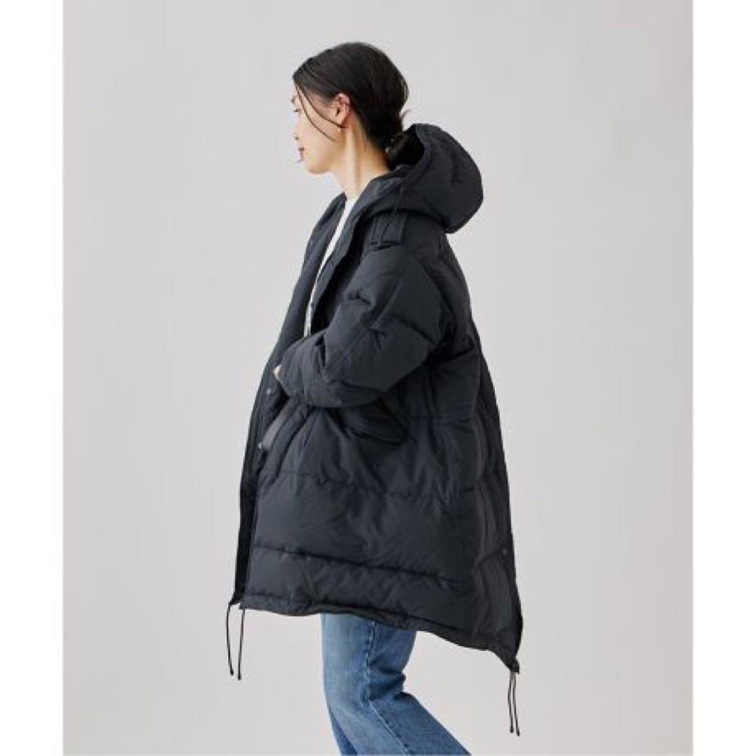 美品【STAMMBAUM】LESSAGE DOWN COAT ダウン　コート 黒
