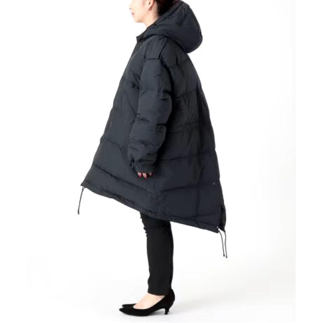 美品【STAMMBAUM】LESSAGE DOWN COAT ダウン　コート 黒