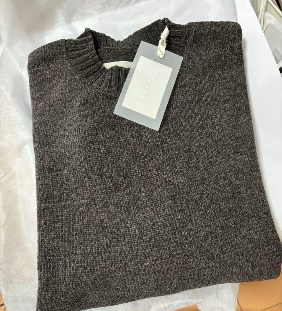 todayful トゥデイフル Mallyarn Boyfriend Knit