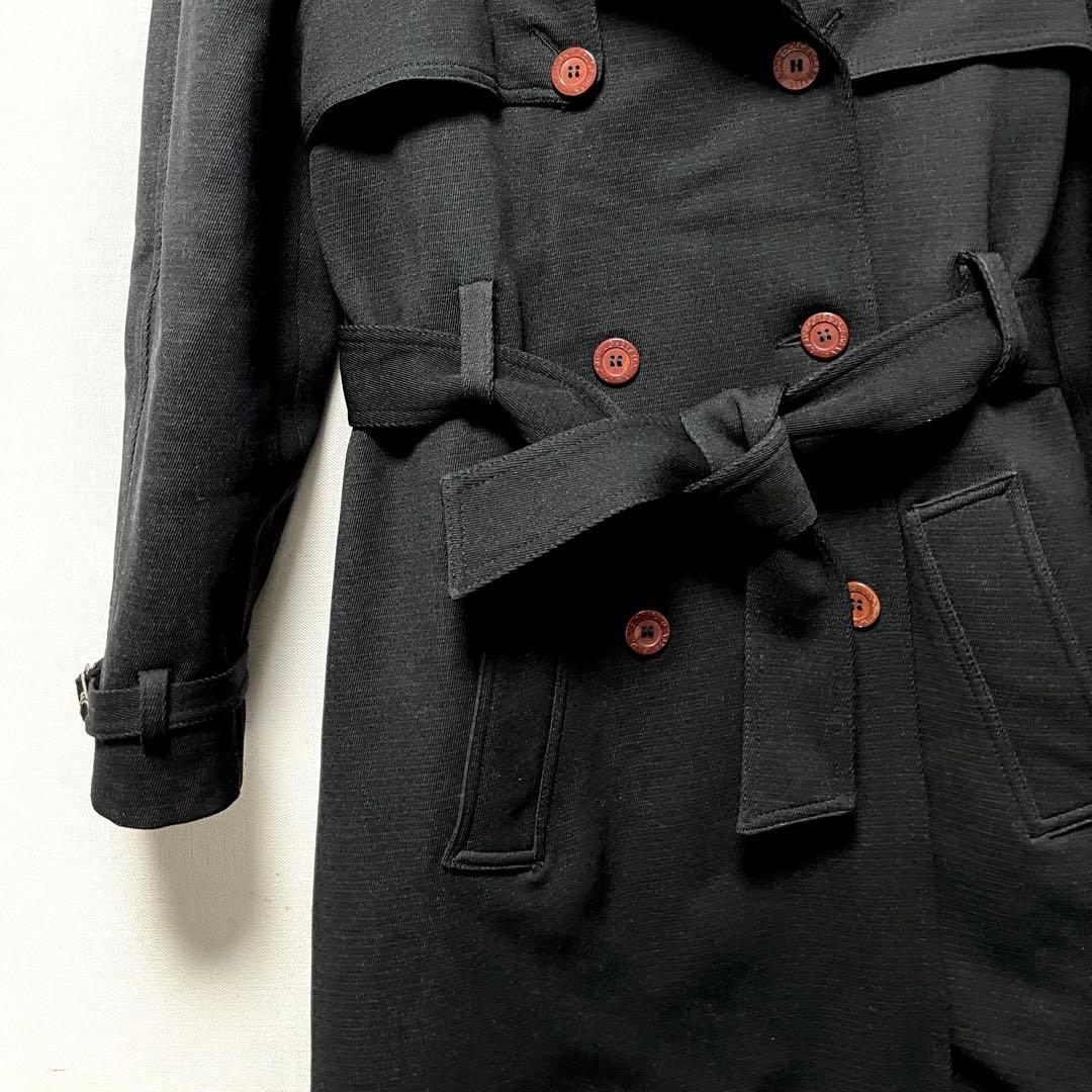 DOLCE＆GABBANA トレンチコート　黒