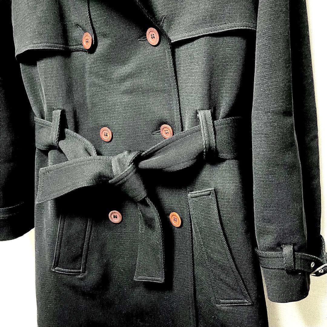 DOLCE＆GABBANA トレンチコート　黒