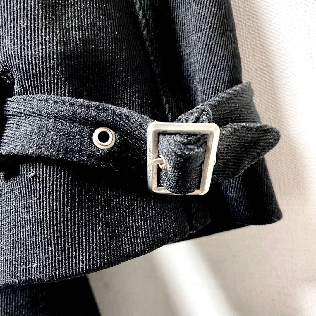 DOLCE＆GABBANA トレンチコート　黒