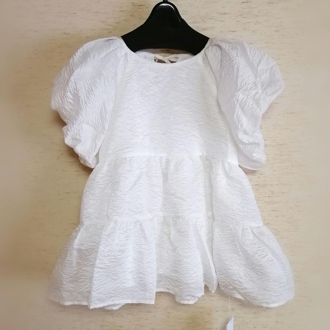fitmore フィットモア saayaコラボ ジャガードティアードトップス