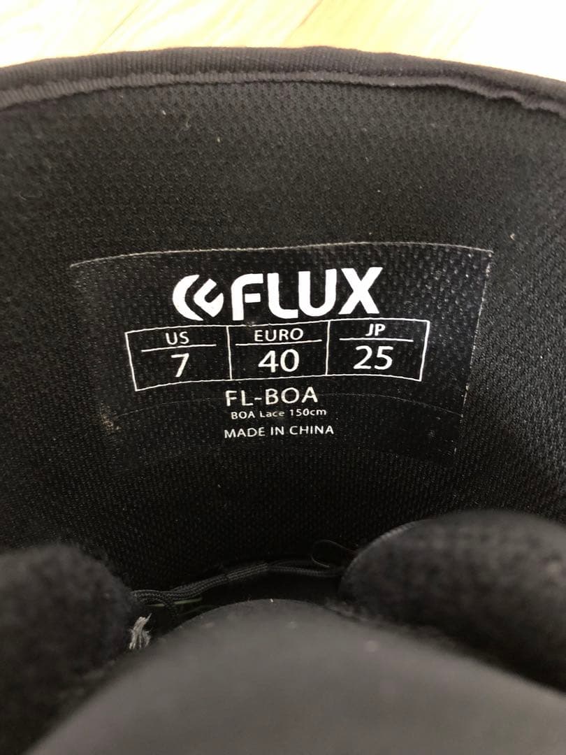 のや　FULX スノーボードブーツFL-BOA 25センチ