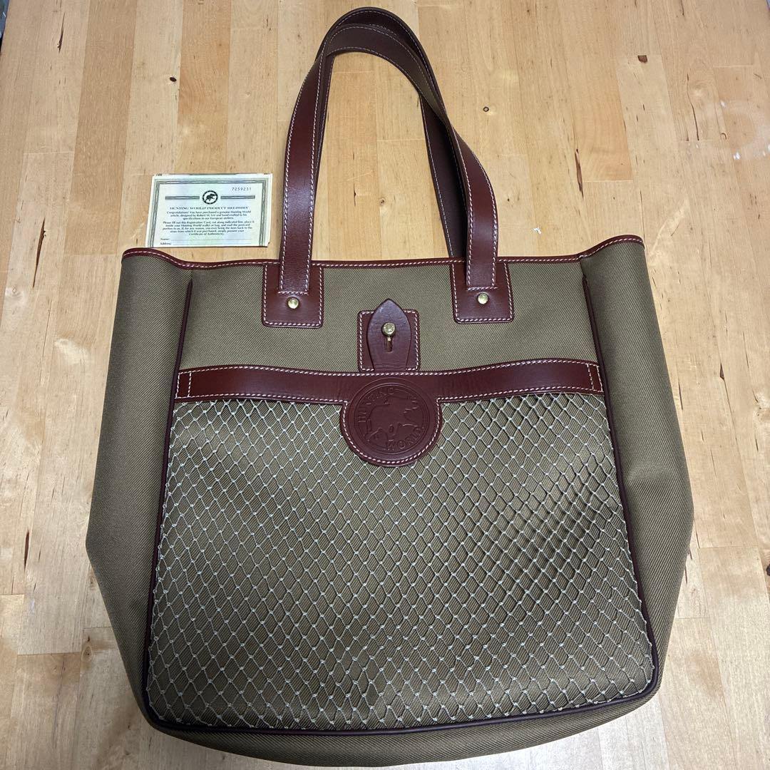 beamsf別注　ハンティングワールド　トートバッグ　ビームスエフ