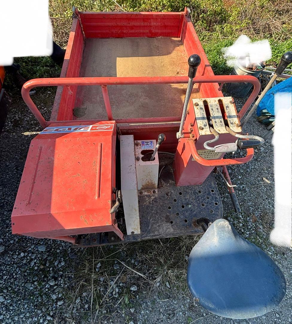 シバウラ SIBAURA 運搬車 手動ダンプSC2200M 5馬力動作確認済み