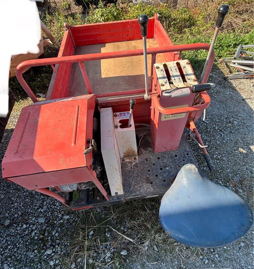 シバウラ SIBAURA 運搬車 手動ダンプSC2200M 5馬力動作確認済み