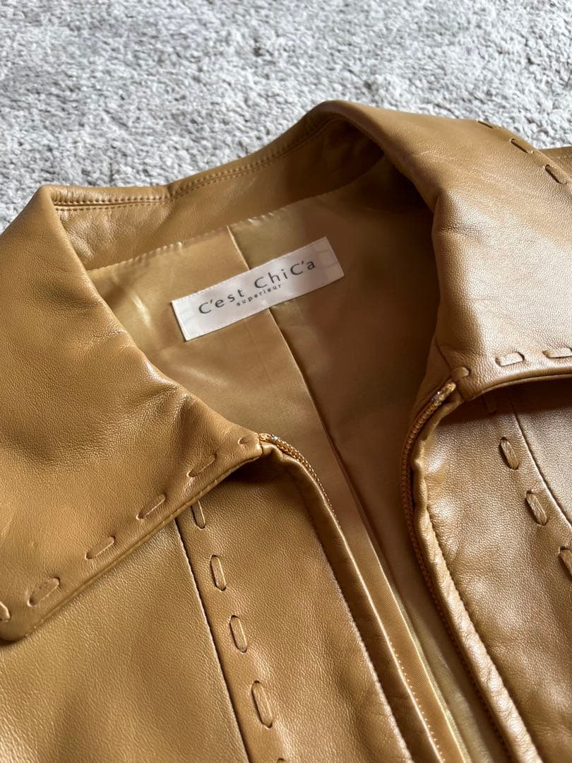 C’est ChiC’a レザー ジャケット