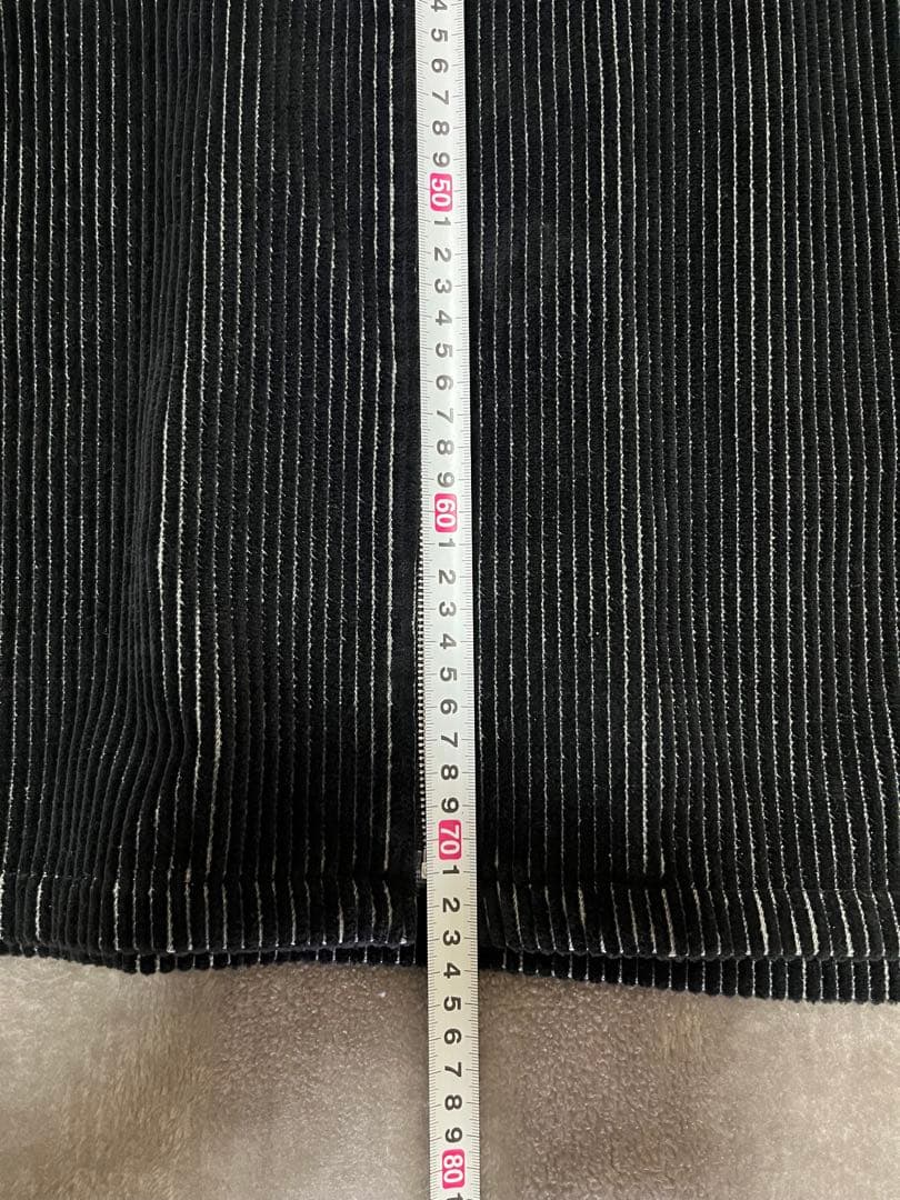 古着　Supreme 2-ton corduroy zip up shirt