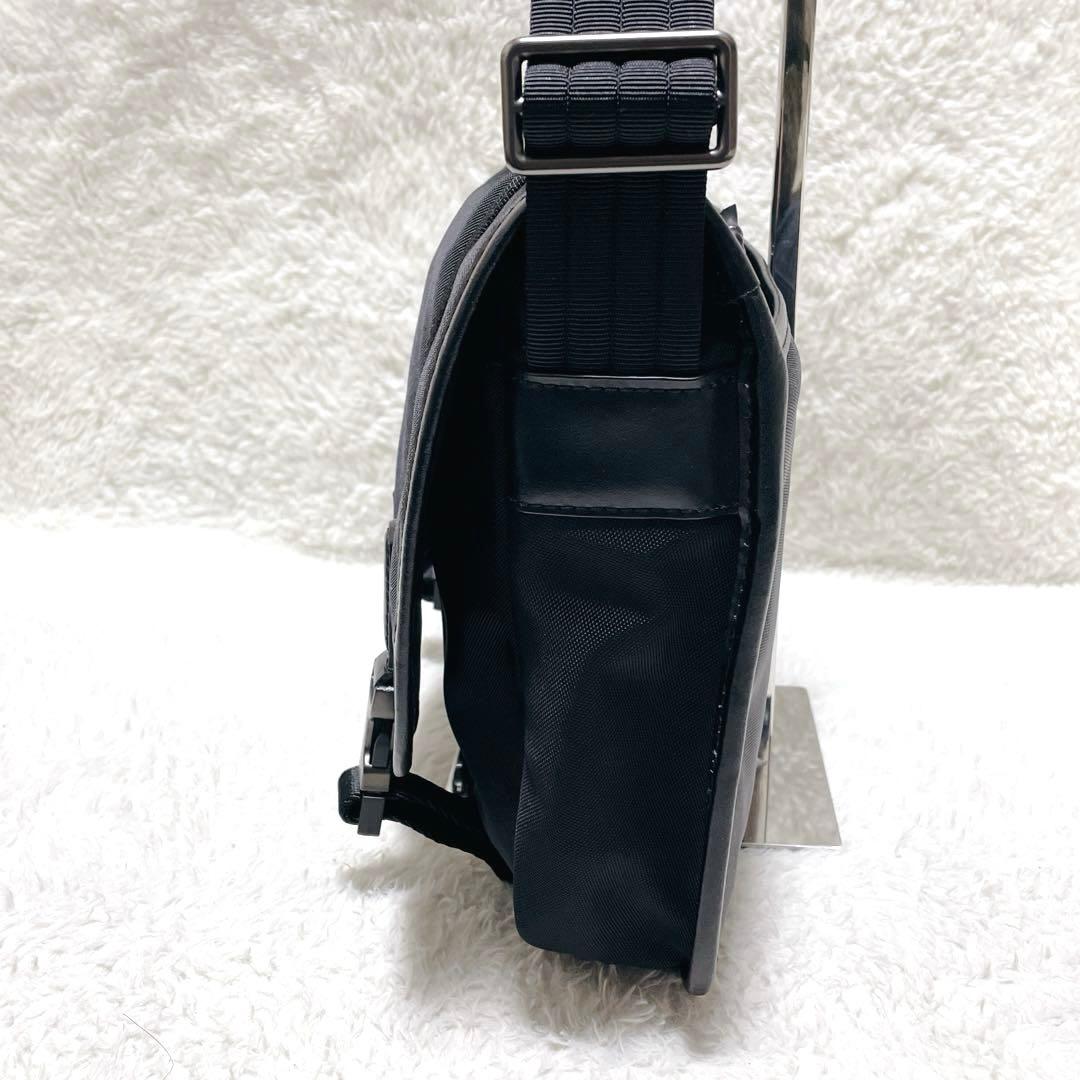 【美品】ポロ ラルフローレン メッセンジャーバッグ ショルダー 黒
