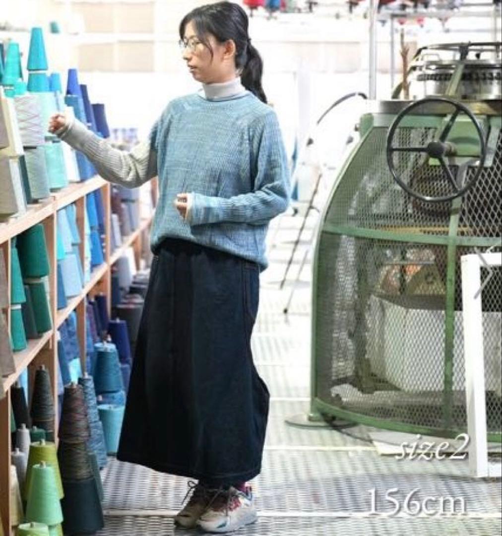 新品　tamaki niime タマキニイメ　デニム360°サイズ2