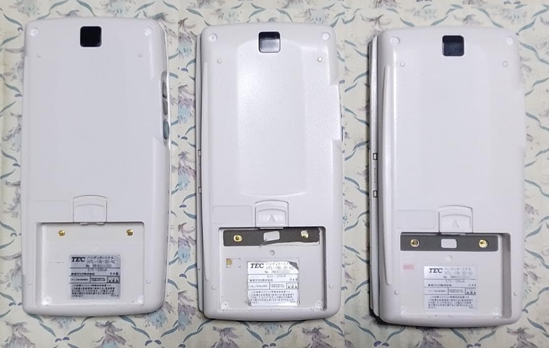 ３台セット美品！長く使えるTEC安心完全整備品！HTL-100ハンディターミナル
