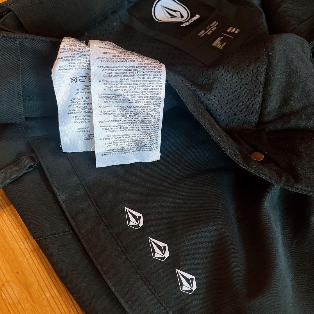 volcom ボルコム パンツ スノーボード スキー ウェア メンズ 黒