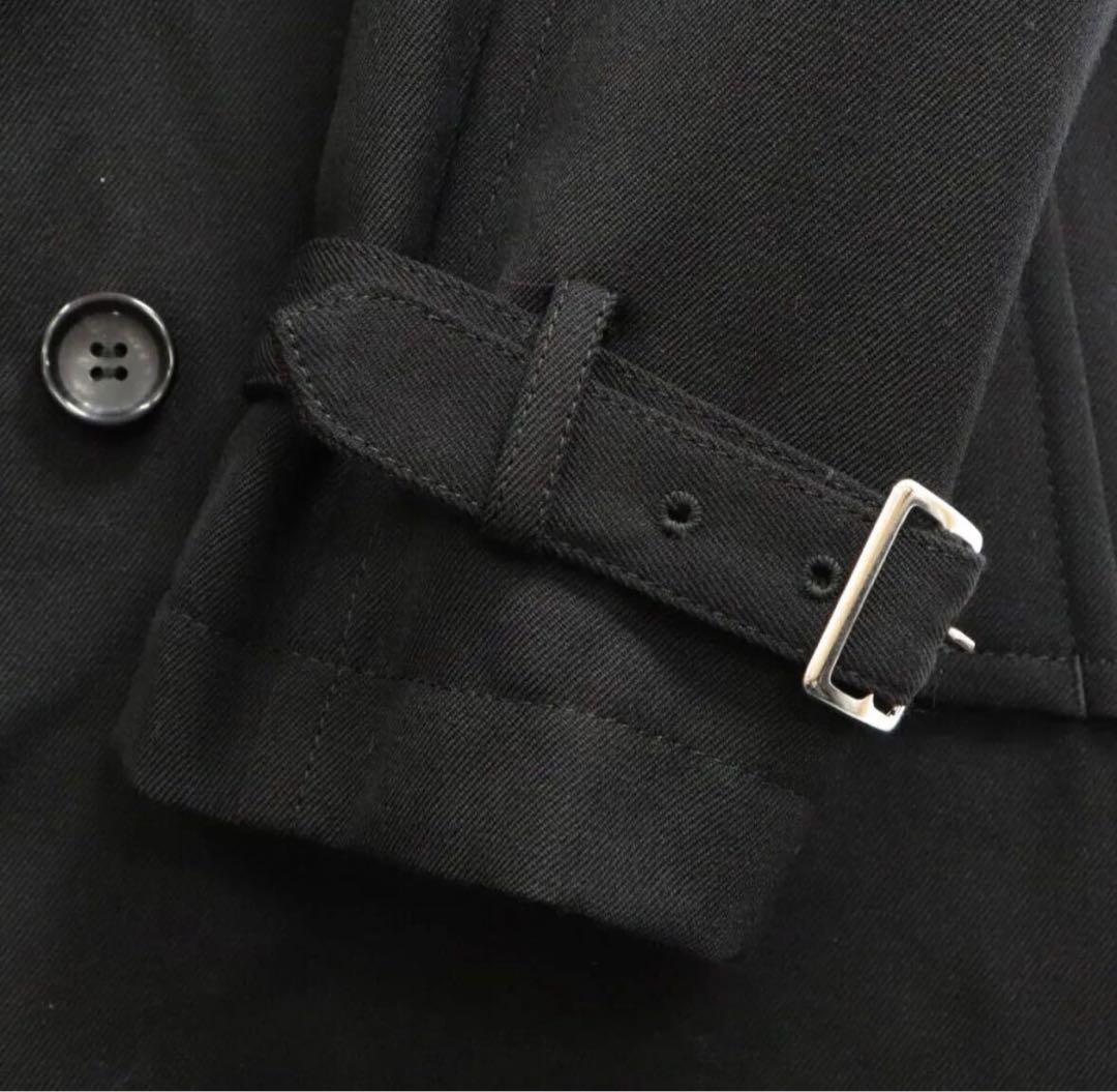 コムデギャルソンオムプリュス 23AWフェイクファー リバーシブルトレンチコート