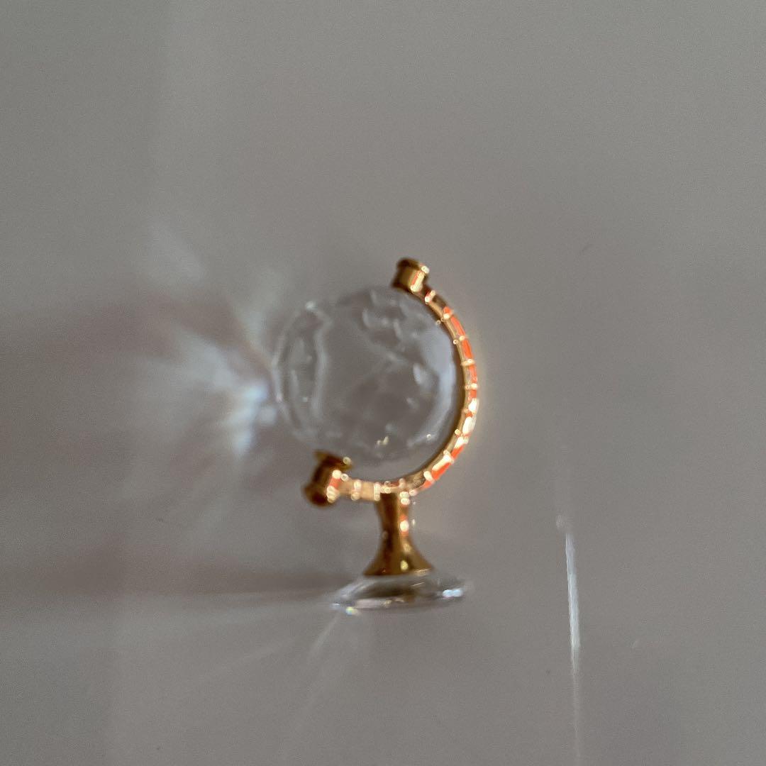 スワロフスキー Swarovski 2005年 廃盤品 『地球儀, Gold』