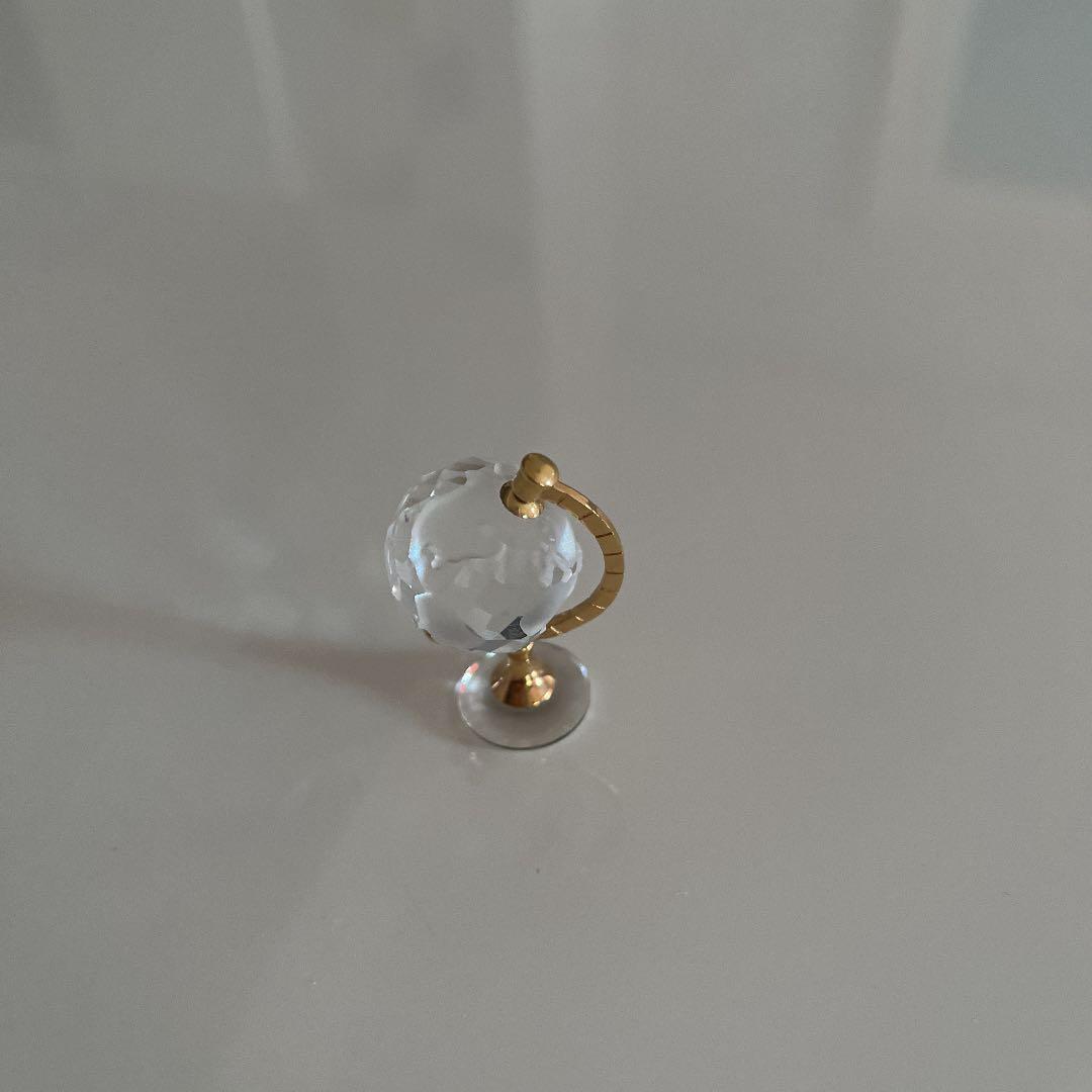 スワロフスキー Swarovski 2005年 廃盤品 『地球儀, Gold』