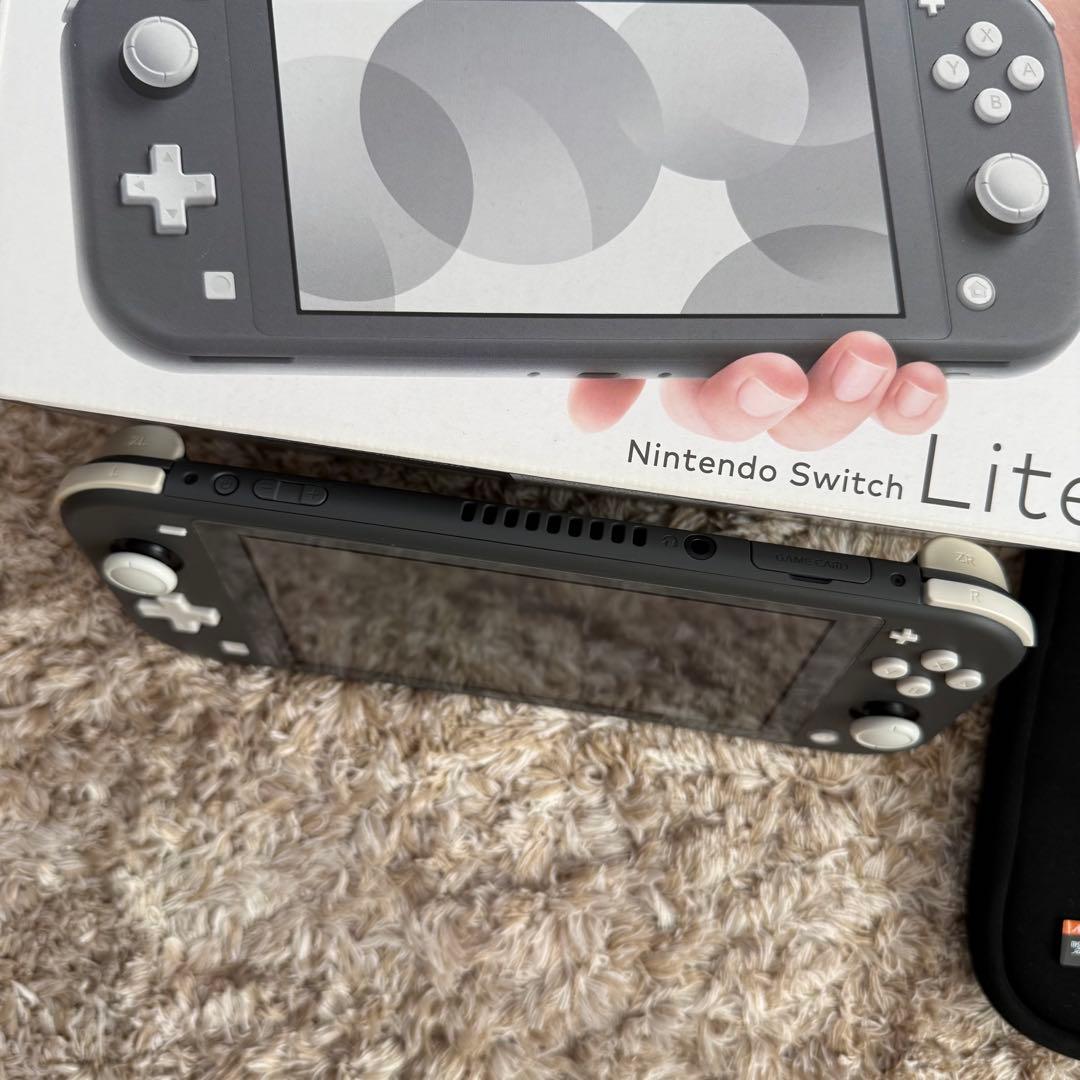 Nintendo Switch Lite グレー 本体 ACアダプター付き