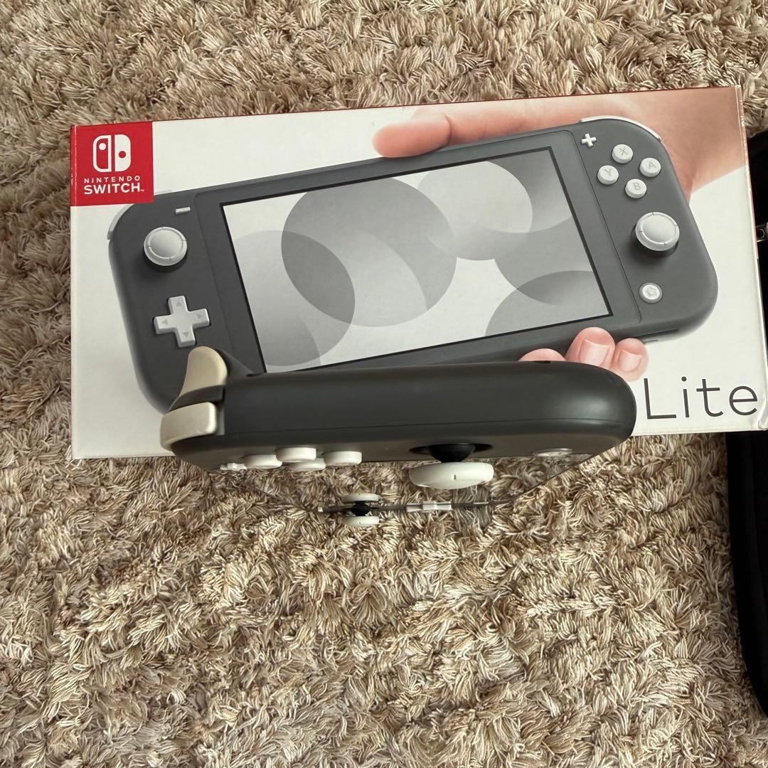 Nintendo Switch Lite グレー 本体 ACアダプター付き