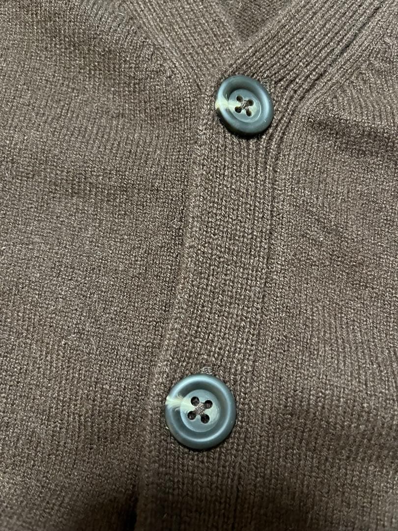 UNIQLO ブラウン 100%カシミヤ カーディガン Lサイズ