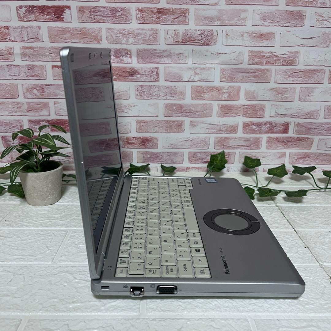 中古 SSD256GB メモリ8G★CF-SZ6 カメラ LTE ノートPC92