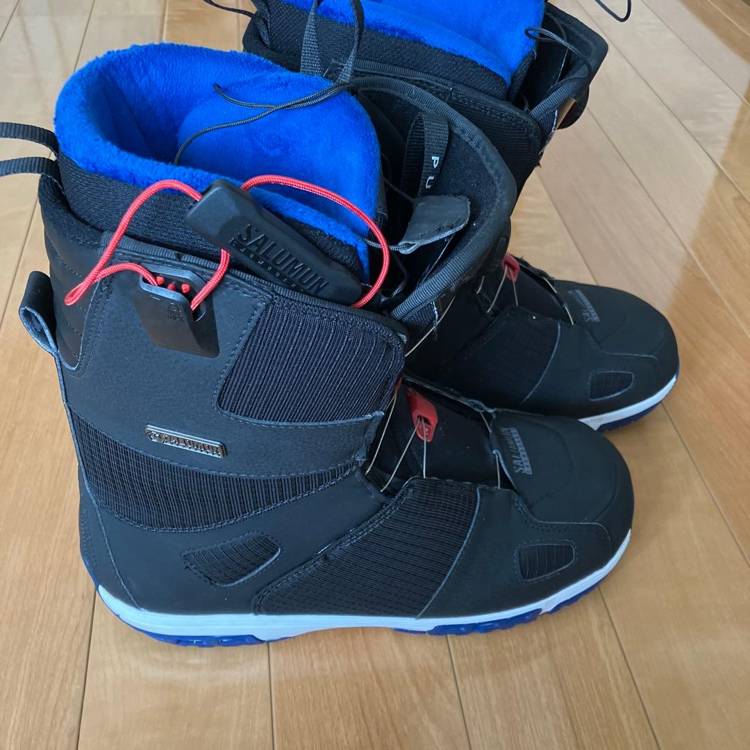 Salomon スノーボードブーツ ブラック/ブルー