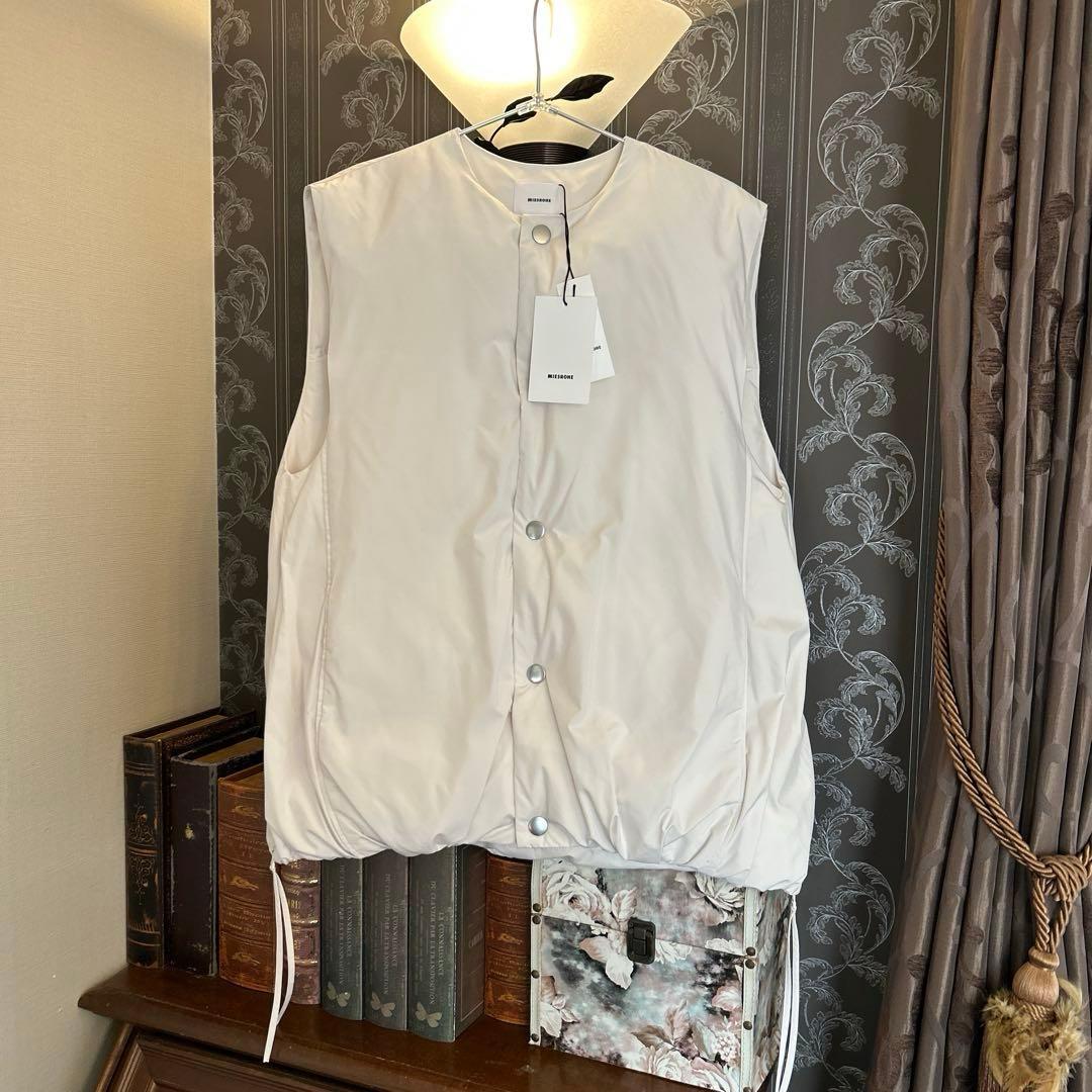PS★未使用品★ MIESROHE★ｒｅｃｙｃｌｅミディダウンベスト