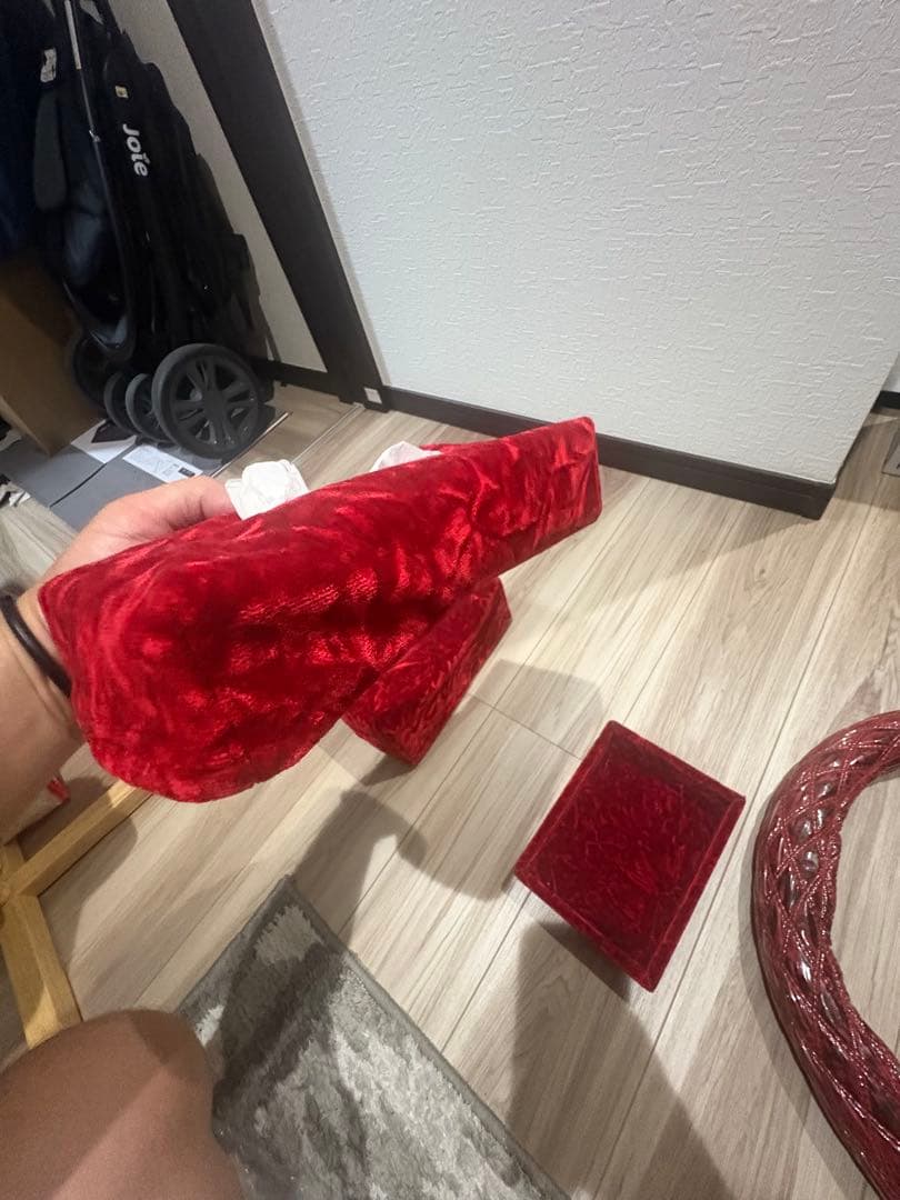 17プロフィア　内装セット　チンチラレッド