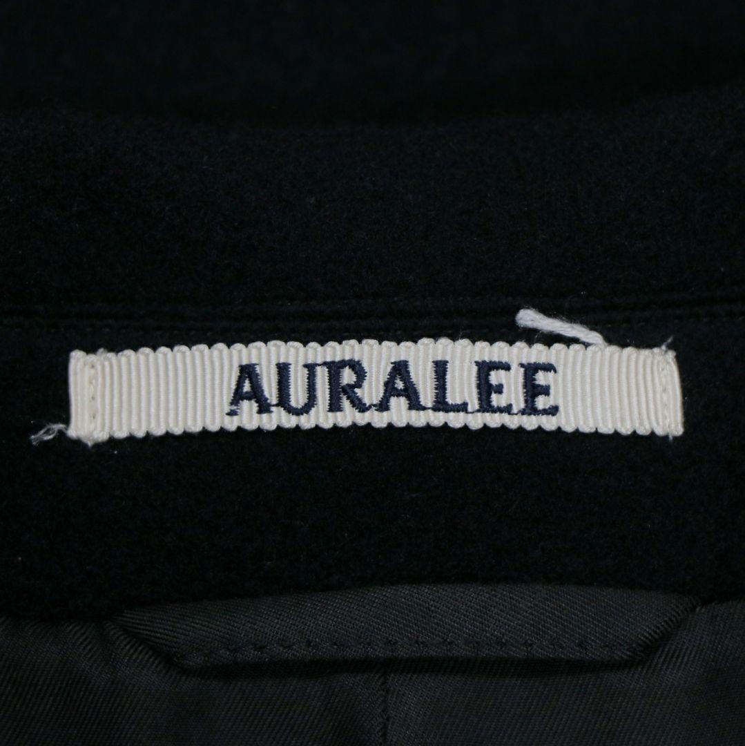 AURALEE 19AW カシミヤウールモッサー チェスターフィールドコート
