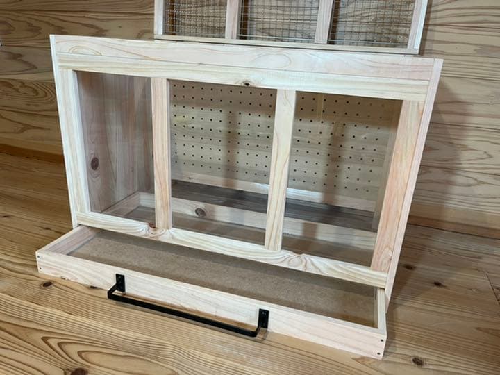 ケージ　木製　ハンドメイド　木工房　DIY