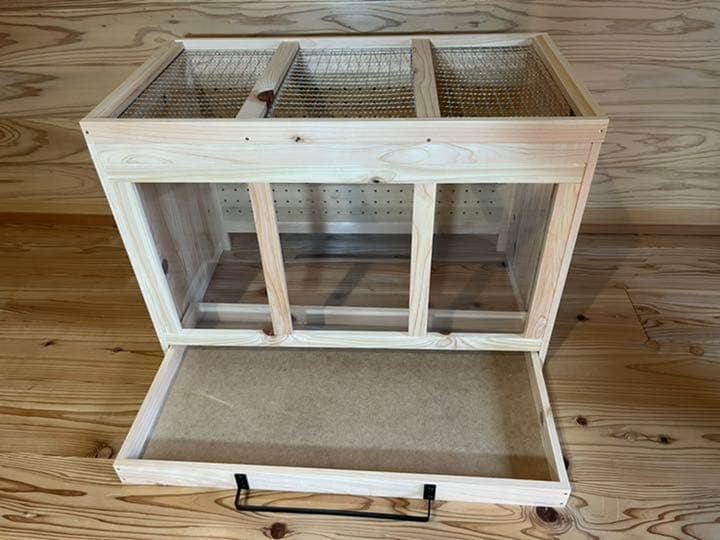 ケージ　木製　ハンドメイド　木工房　DIY