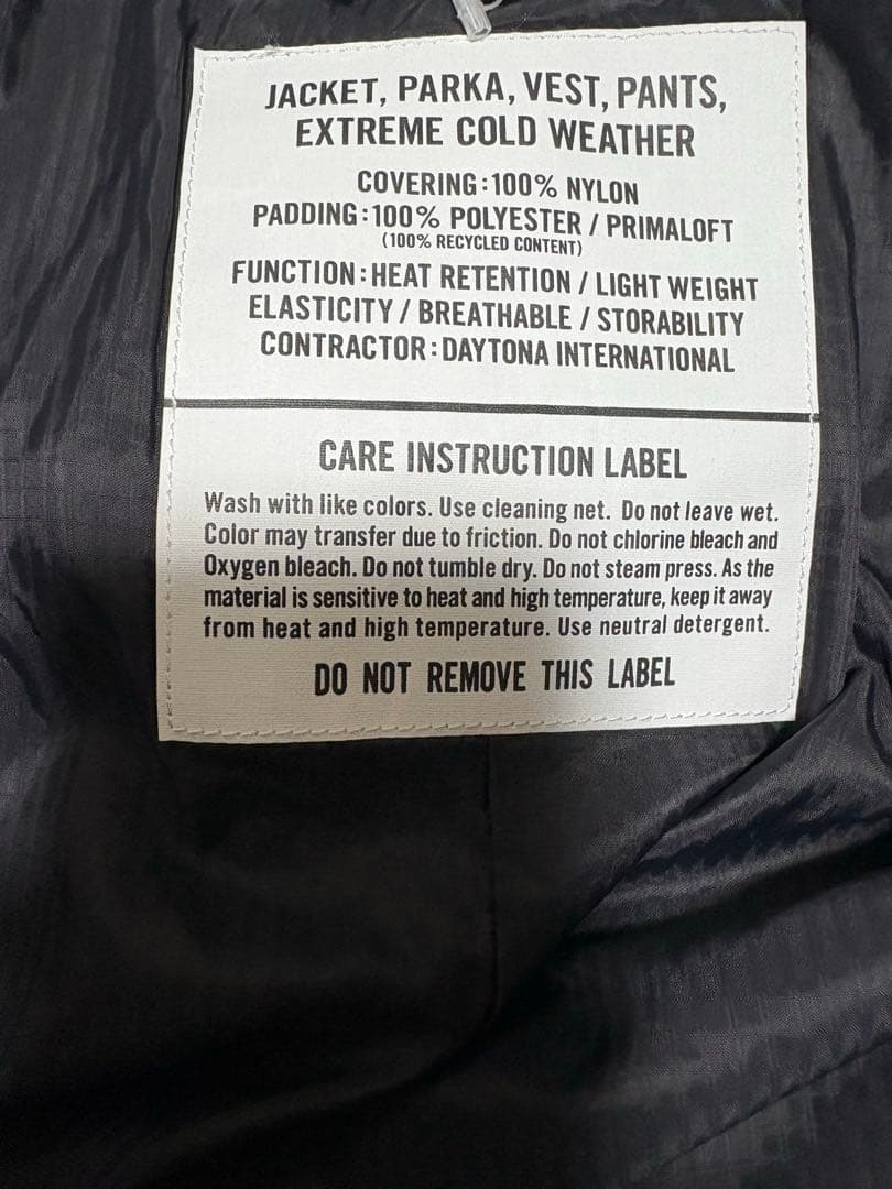 ファーストハンド PRIMALOFT BALMACAAN COAT