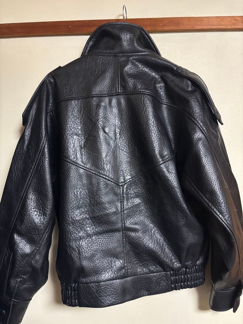ZARA フェイクレザージャケットxs 完売品