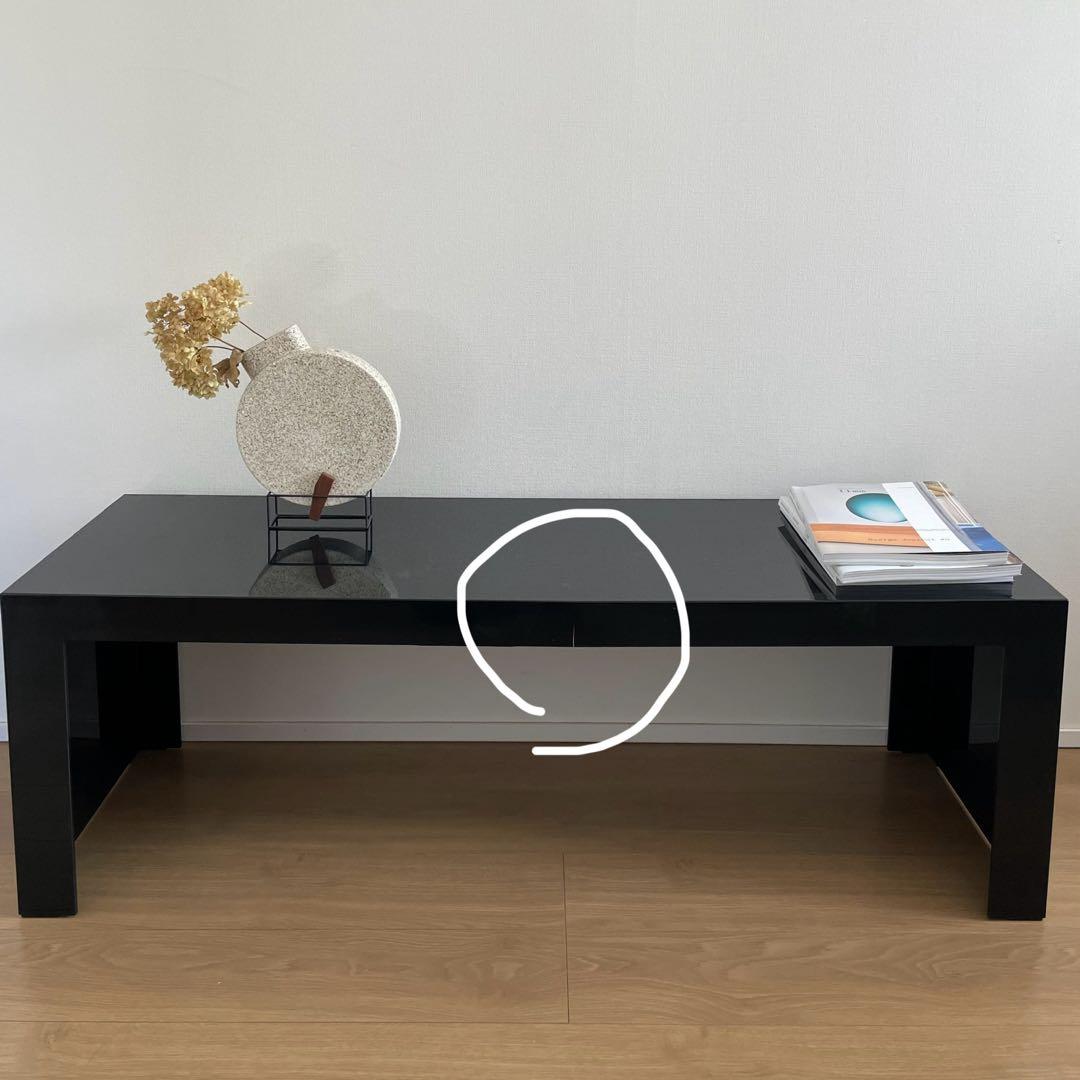 希少）Kartell カルテル インビジブルテーブル ブラック 吉岡徳仁
