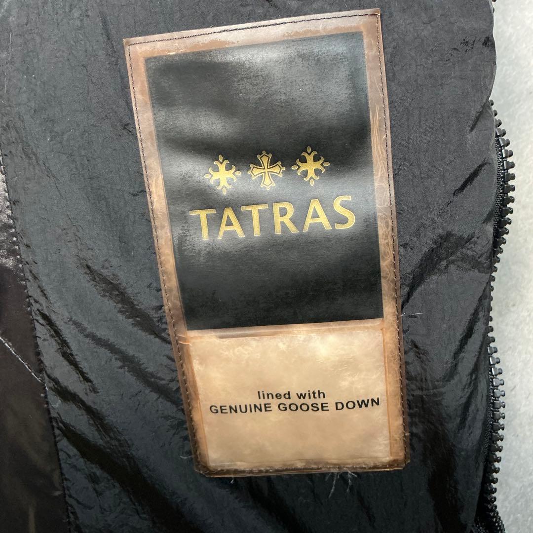 【美品】タトラス　TATRAS　ポリテアマ　ブラック　ダウン　コート　S
