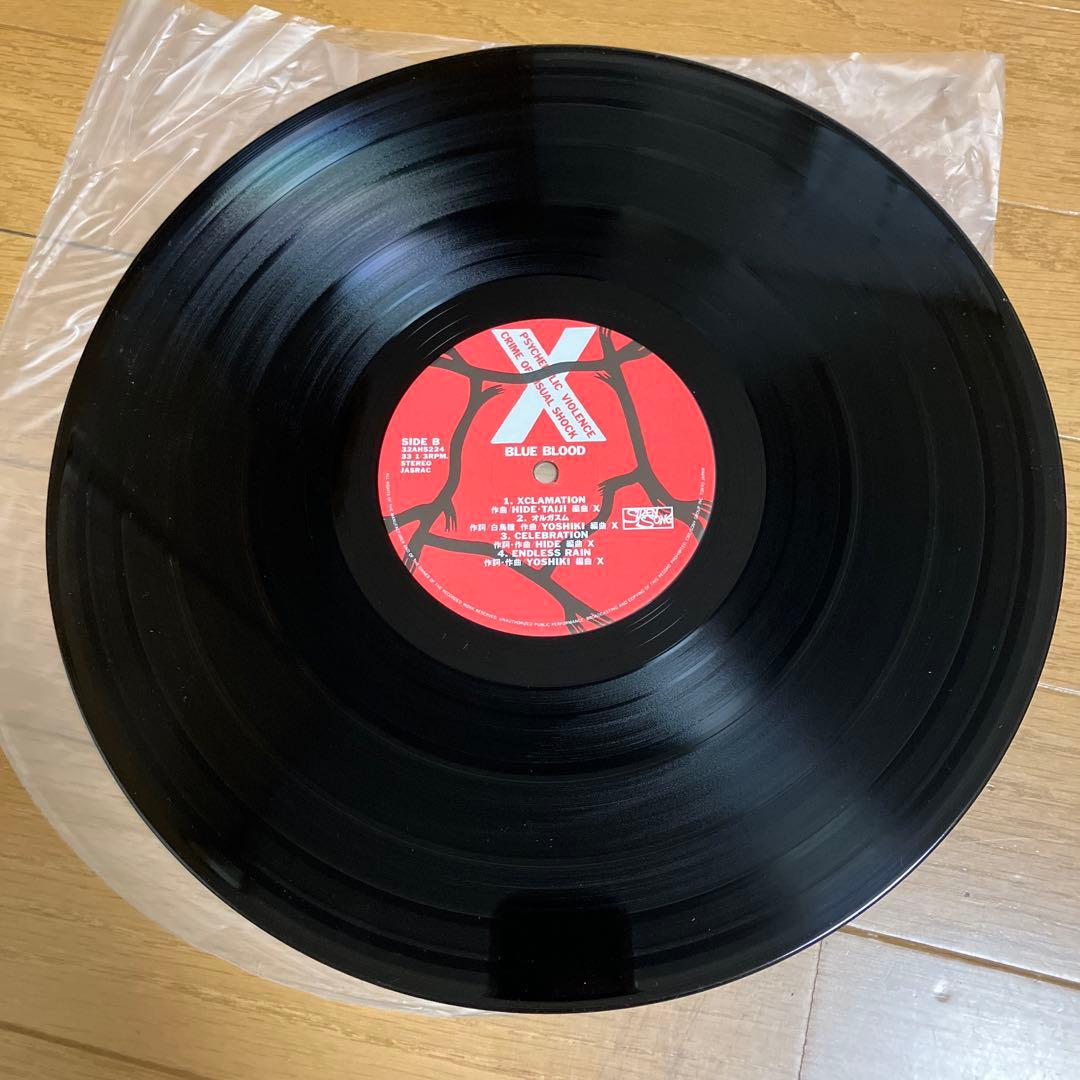 XJapan BLUE BLOODレコード