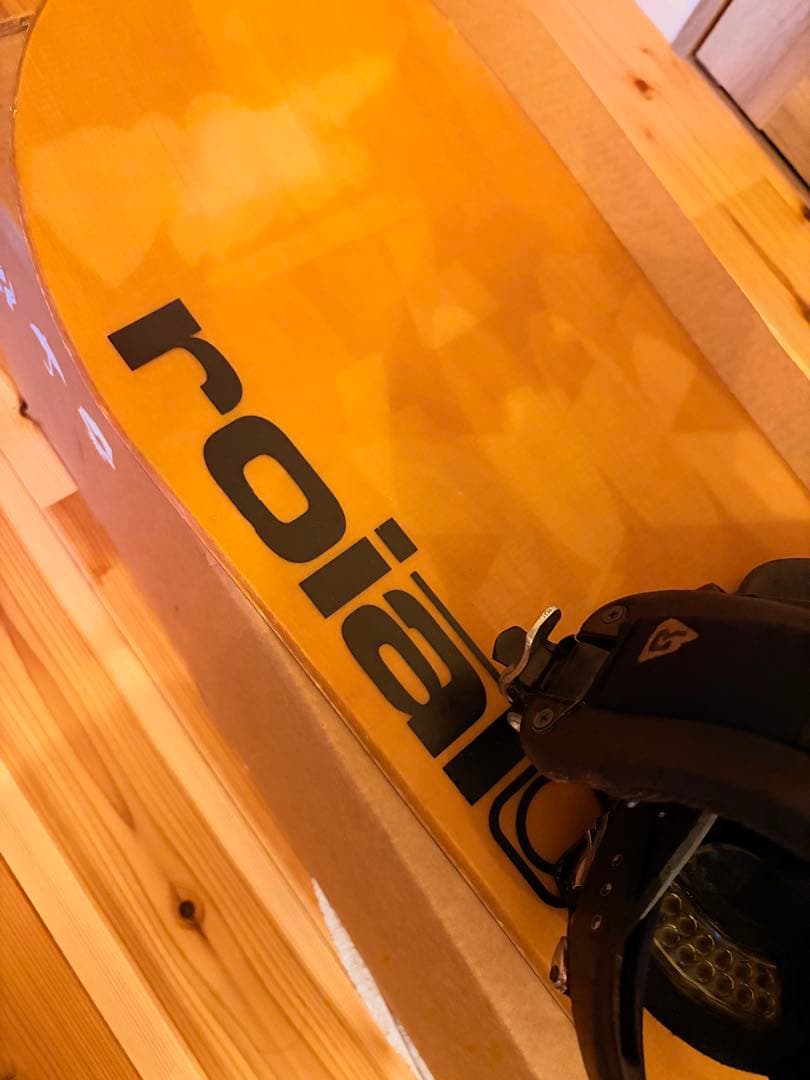 希少ウッド調】BURTON charger 143cm / P1.MD セット