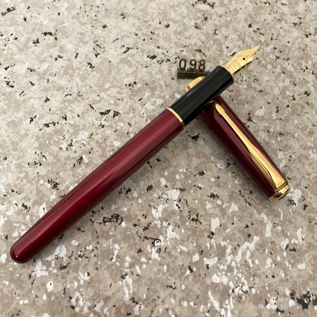 #098 オーバーホール済み 万年筆 パーカー SONNET ソネット 18k