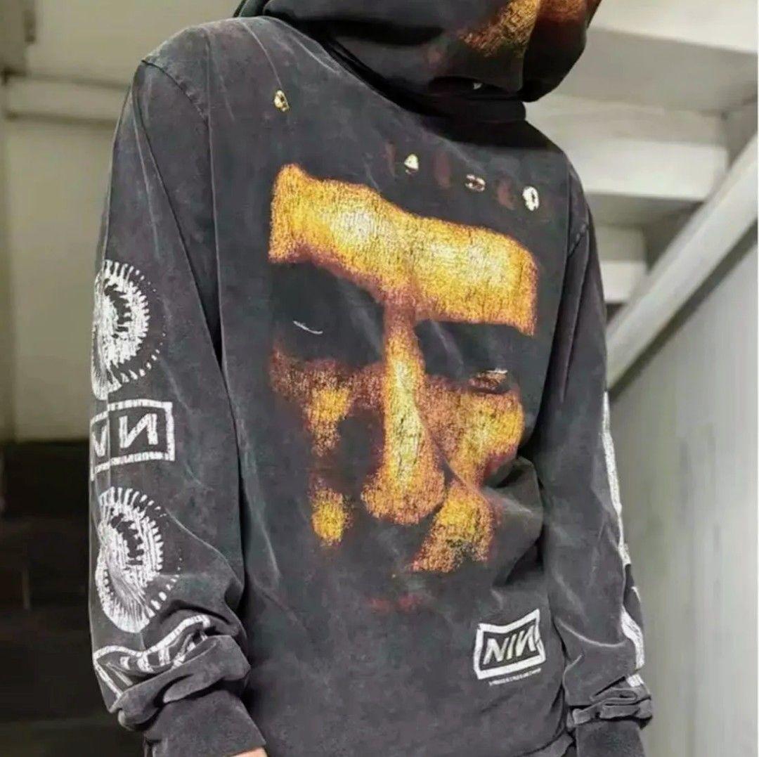 SAINT Mxxxxxx セントマイケル ナインインチネイルズ ロンT 新品