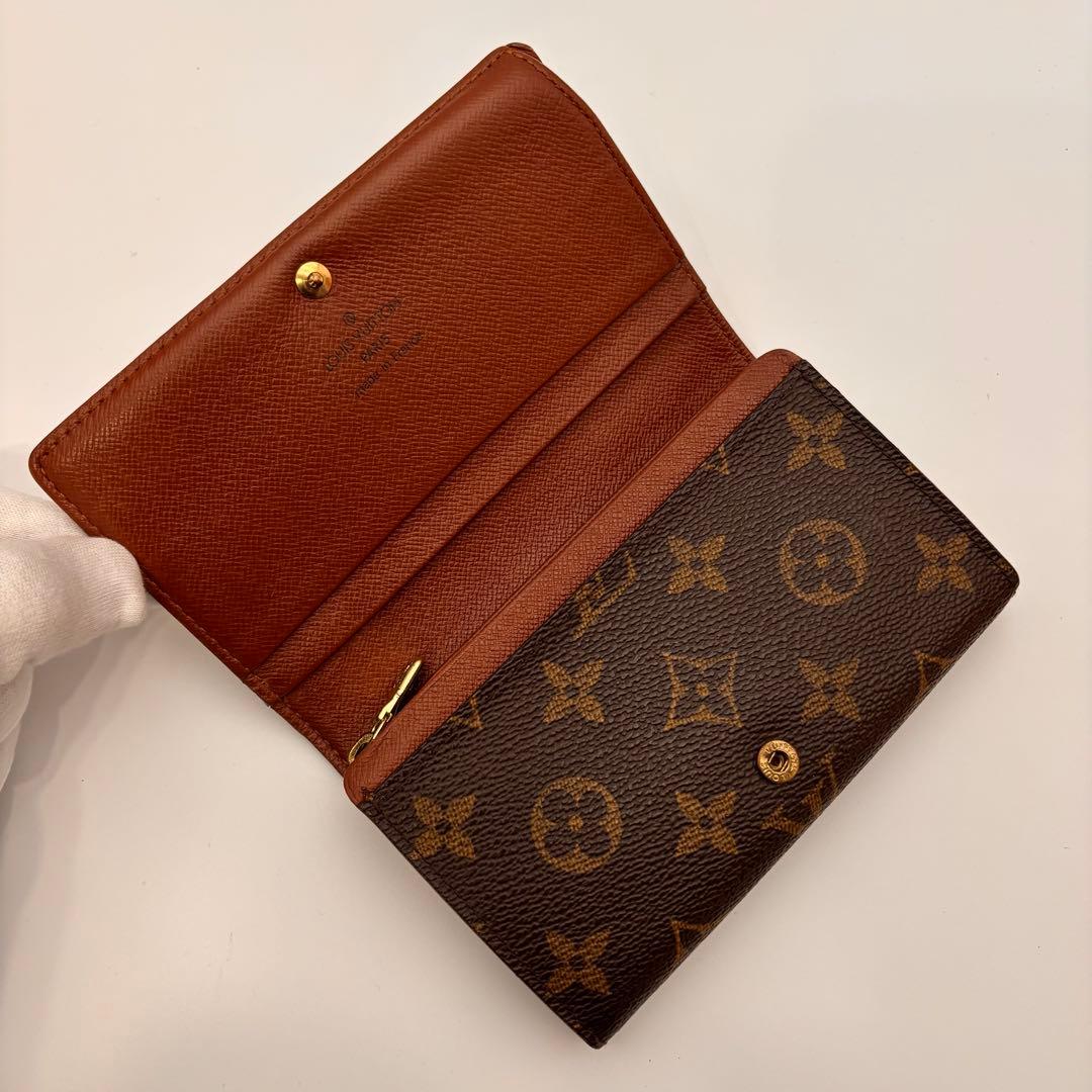 ✨美品✨ルイヴィトン✨ポルトモネビエ トレゾール✨二つ折り財布✨モノグラム