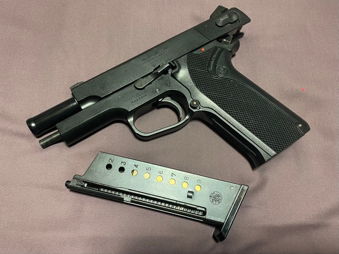 値下げしました！ タナカ S&W M4505 41/4インチ ガス漏れあり