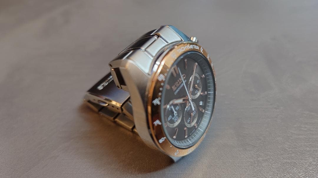 ＜中古美品＞セイコー／SEIKO腕時計クロノグラフ／ SBTR026