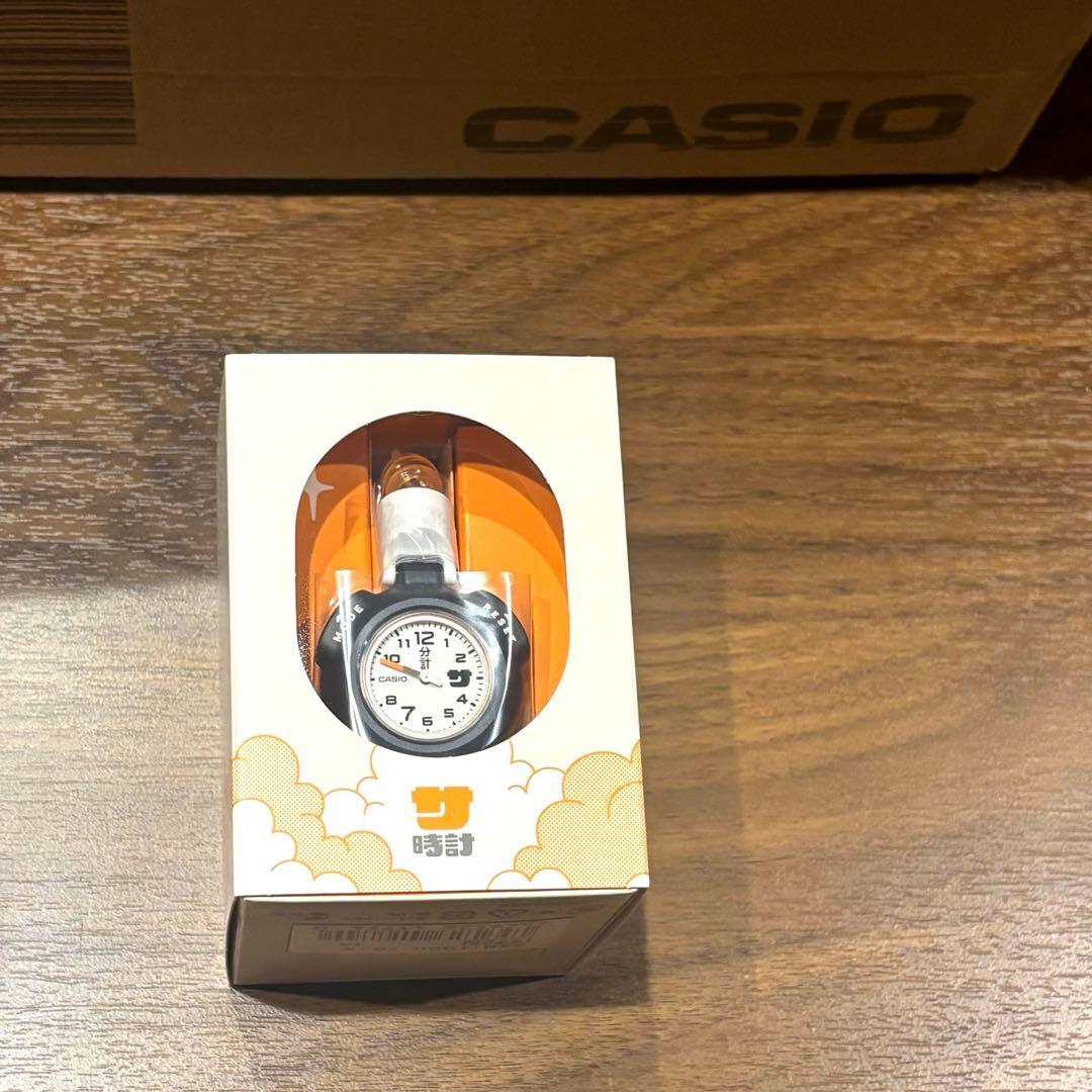 新品未開封 カシオ オレンジ サ時計 サウナイキタイ　CPP-002-OR