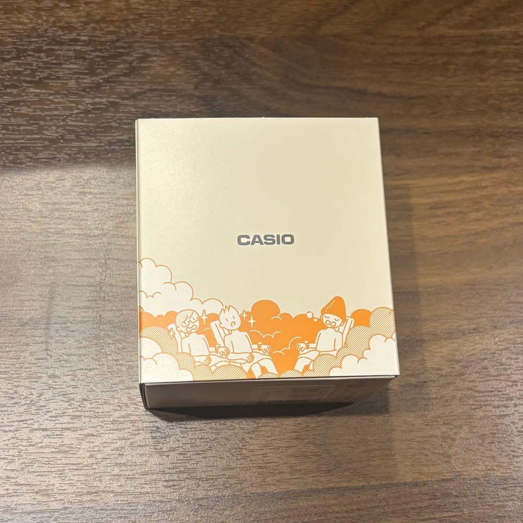 新品未開封 カシオ オレンジ サ時計 サウナイキタイ　CPP-002-OR