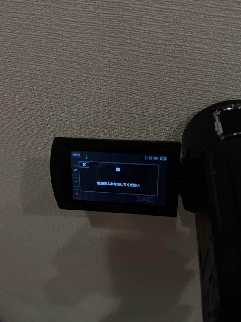 SONY 4K ビデオカメラ 本体　ジャンク品
