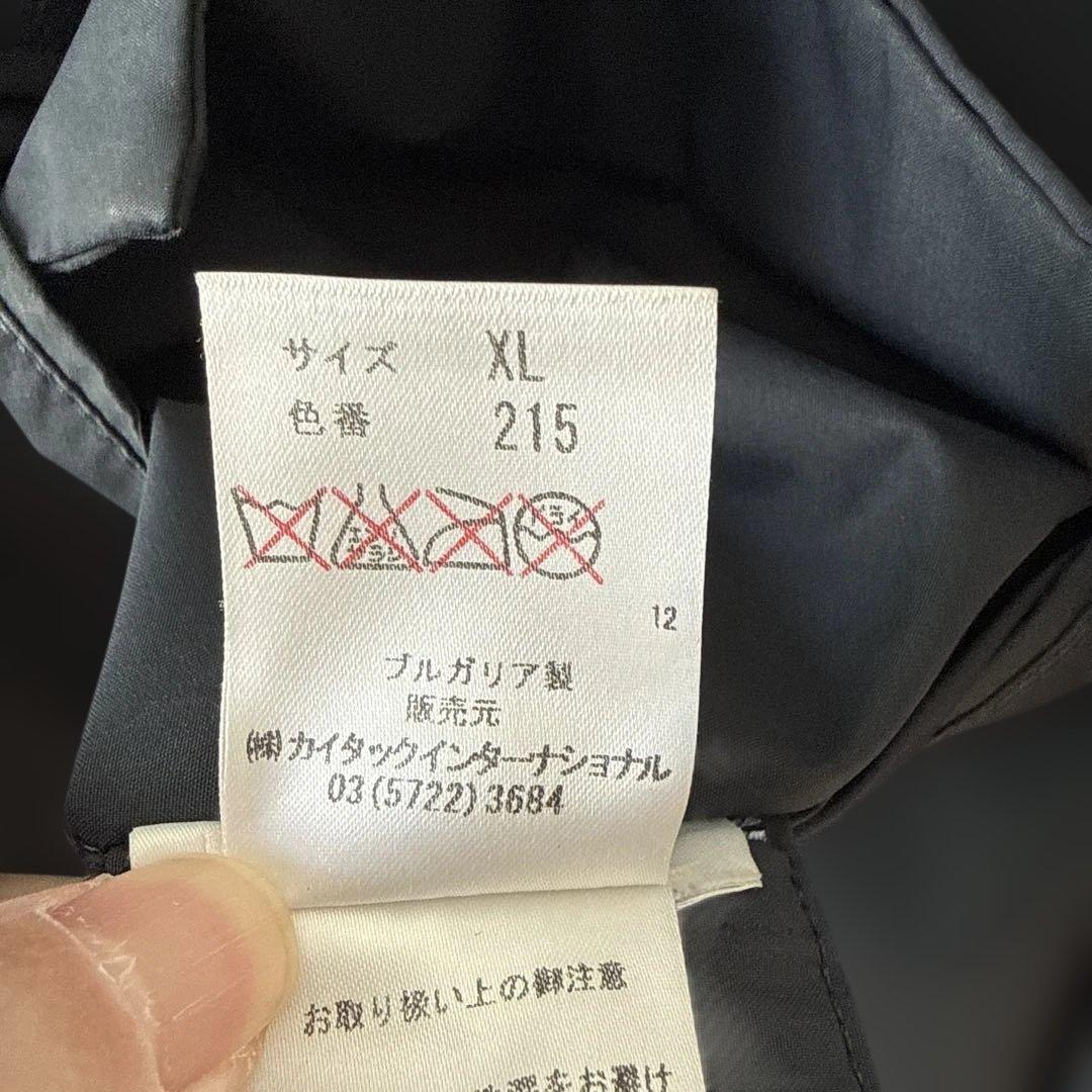 PEUTEREY ステンカラーコート XL ネイビー
