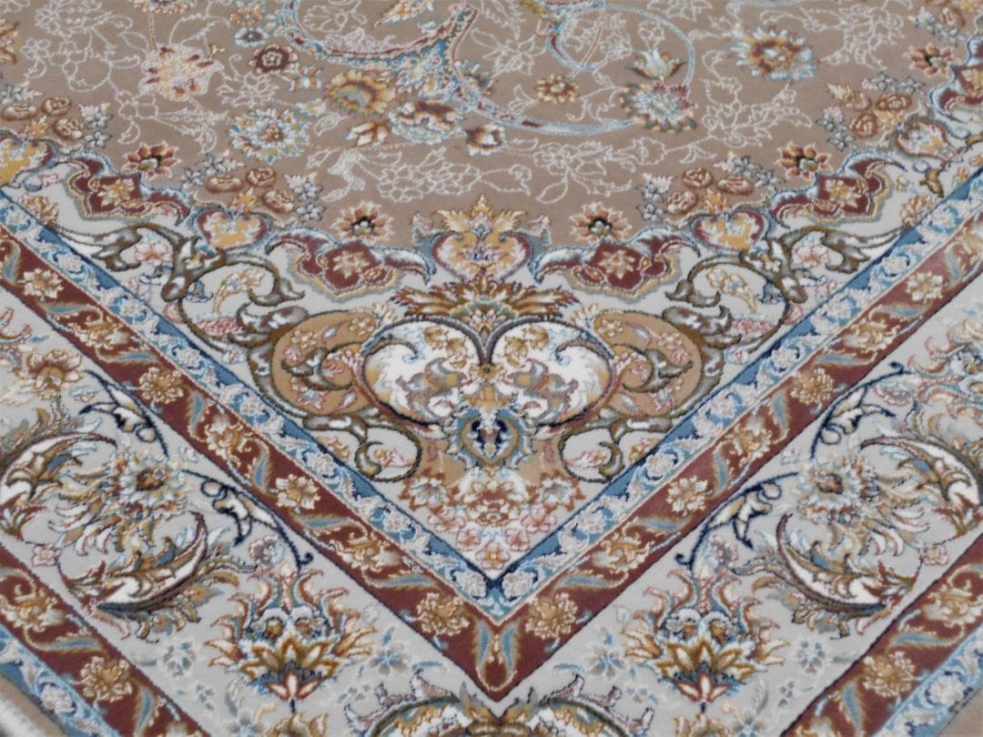 新入荷、225万ノット！本場イラン産 絨毯200×250cm‐201771
