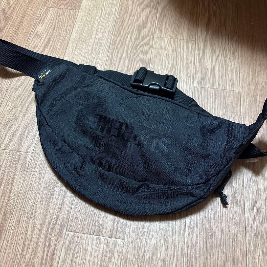 19FW Supreme ボディバッグ ブラック