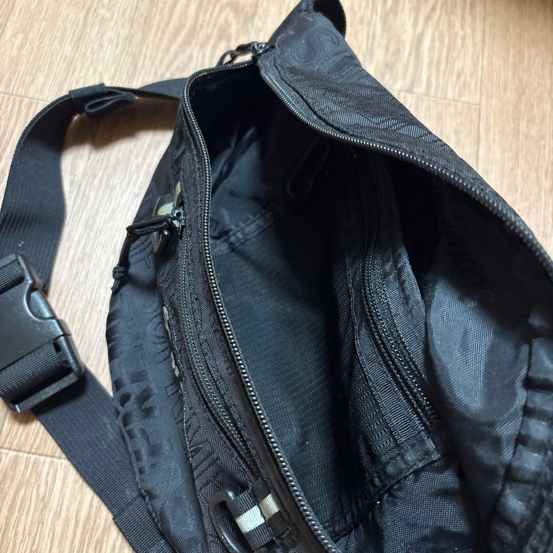 19FW Supreme ボディバッグ ブラック