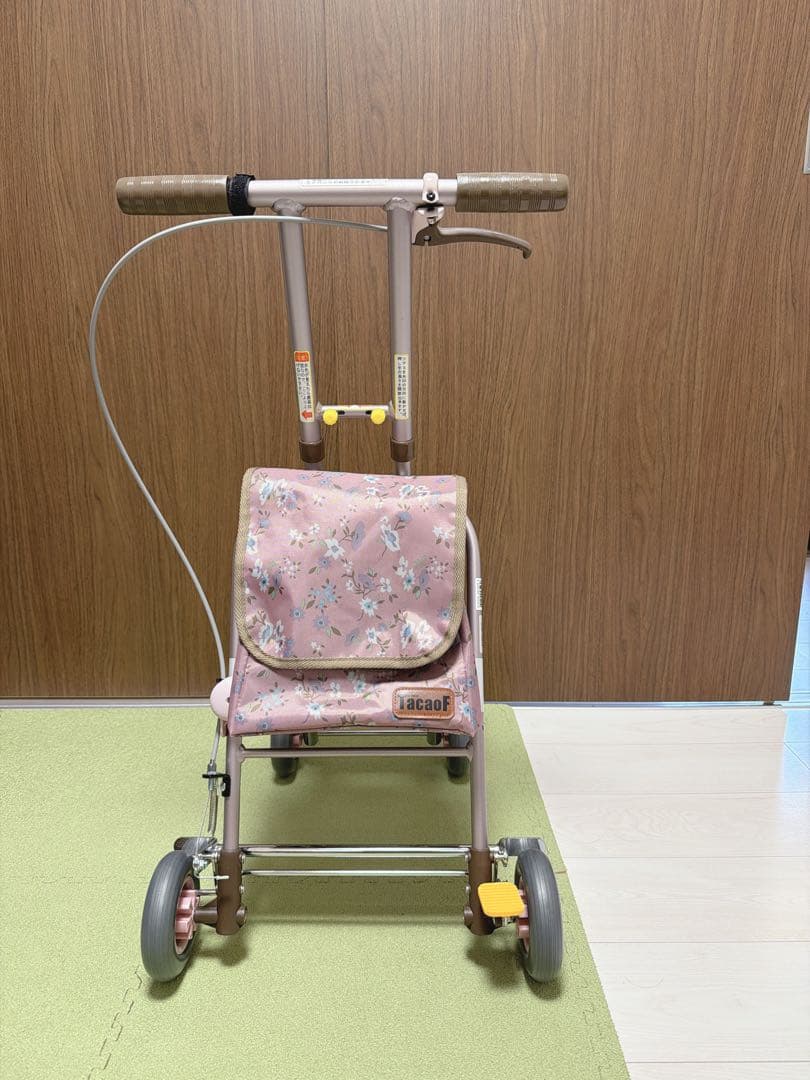 新品同様　幸和製作所　シルバーカー　プチカ SICP01　フラワー